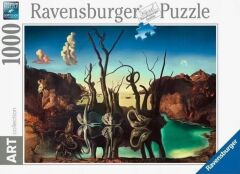 1000 Parça Puzzle Dali Filleri Yansıtan Kuğular (120001935)
