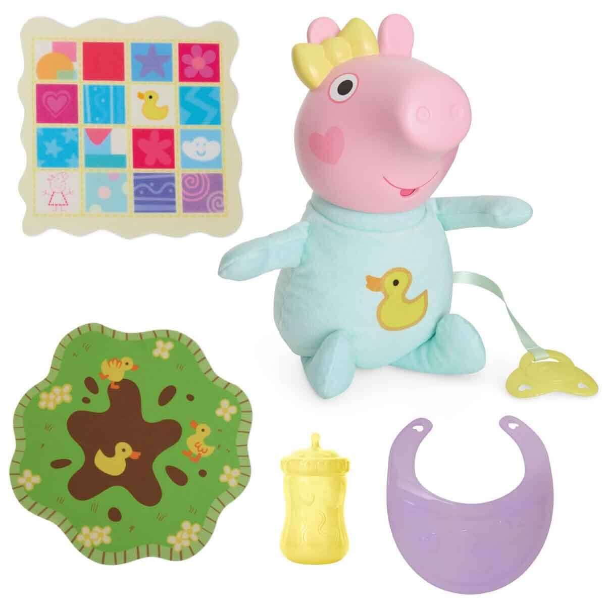 Sesli ve İnteraktif Peppa Pig Oinks & Snuggles Bebek Evie G1637