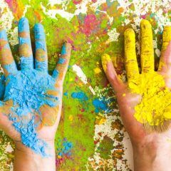 Holi Tozu Festival Boyası Mavi 10 KG