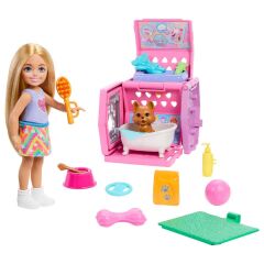 Barbie Chelsea Köpekçiğin Taşıma Çantası Oyun Seti- JDF89