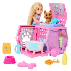 Barbie Chelsea Köpekçiğin Taşıma Çantası Oyun Seti- JDF89