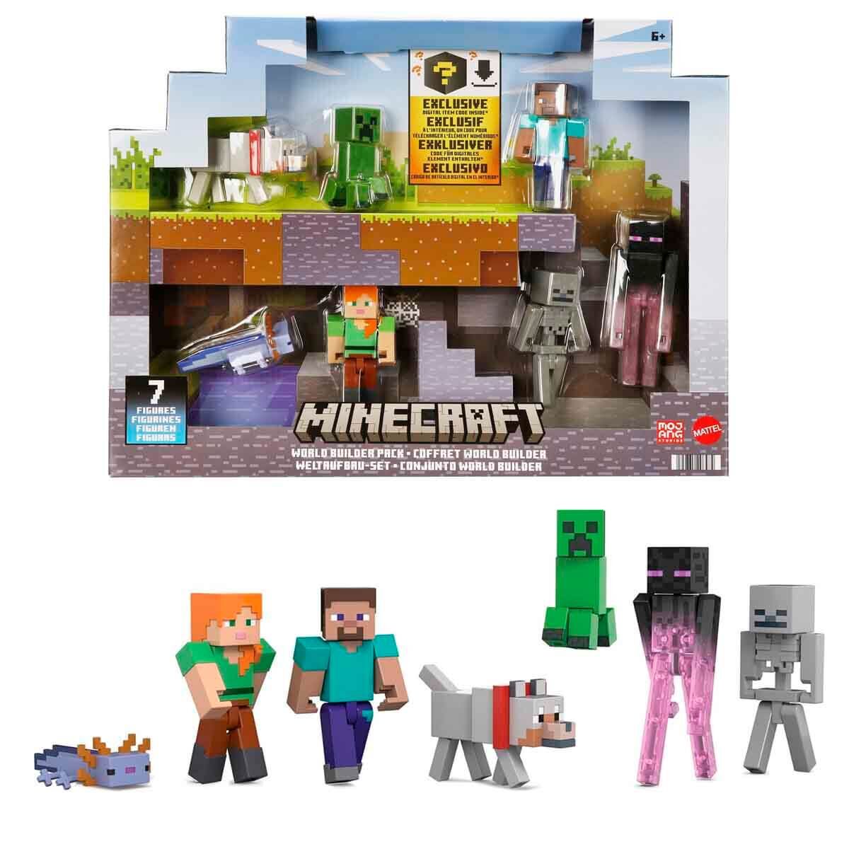 Minecraft World Builder Figür Seti-  JFG66
