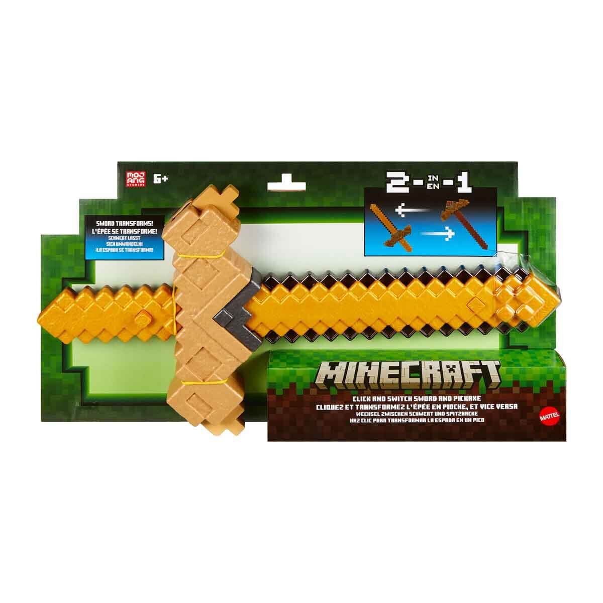 2in1 Minecraft Kılıç ve Kazma 50 cm-  JKC15