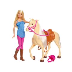 Barbie Bebek ve Güzel Atı Oyun Seti- FXH13