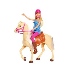 Barbie Bebek ve Güzel Atı Oyun Seti- FXH13
