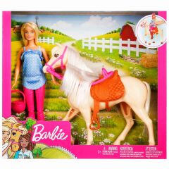 Barbie Bebek ve Güzel Atı Oyun Seti- FXH13