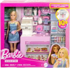 Barbie nin Kahve Dükkanı Oyun Seti HXN94