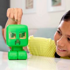 Minecraft Sesli ve Işıklı Evcil Creeper Figürü-   JGX49