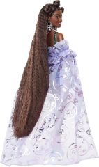 Barbie Extra Fancy Bebek Ve Hayvan Dostu Mor Elbiseli Bebek HHN13