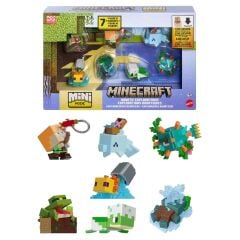 Minecraft Mini Mode Aquatic Explorations 7’li Figür Seti-  JJV92