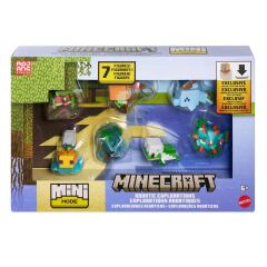 Minecraft Mini Mode Aquatic Explorations 7’li Figür Seti-  JJV92