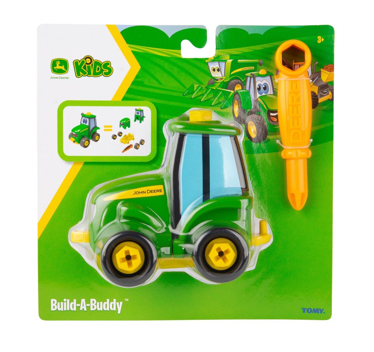 John Deere Tak Oyna Traktör Johnny (47208)