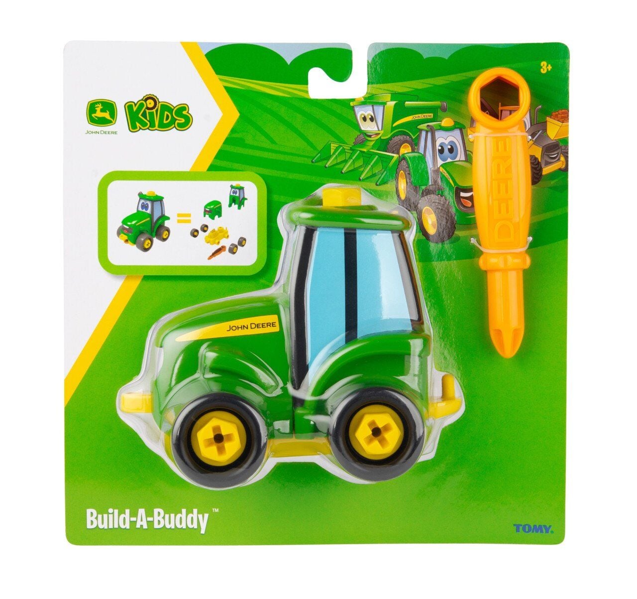 John Deere Tak Oyna Traktör Johnny (47208)