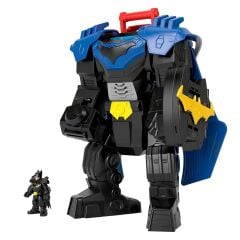 Sesli ve Işıklı Fisher-Price Imaginext DC Metal Force Super Friends Batman Uçuş Aracı-  JDL03