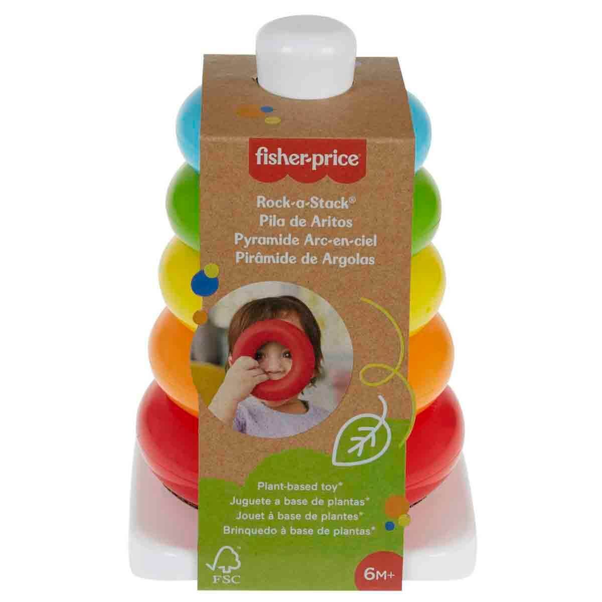 Fisher Price Doğa Dostu Renkli Halkalar- GRF09