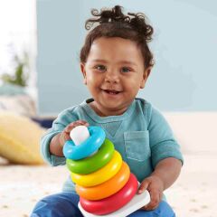 Fisher Price Doğa Dostu Renkli Halkalar- GRF09