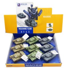 Samatlı Oyuncak Dönüşen Robot Olan Tank D400-36