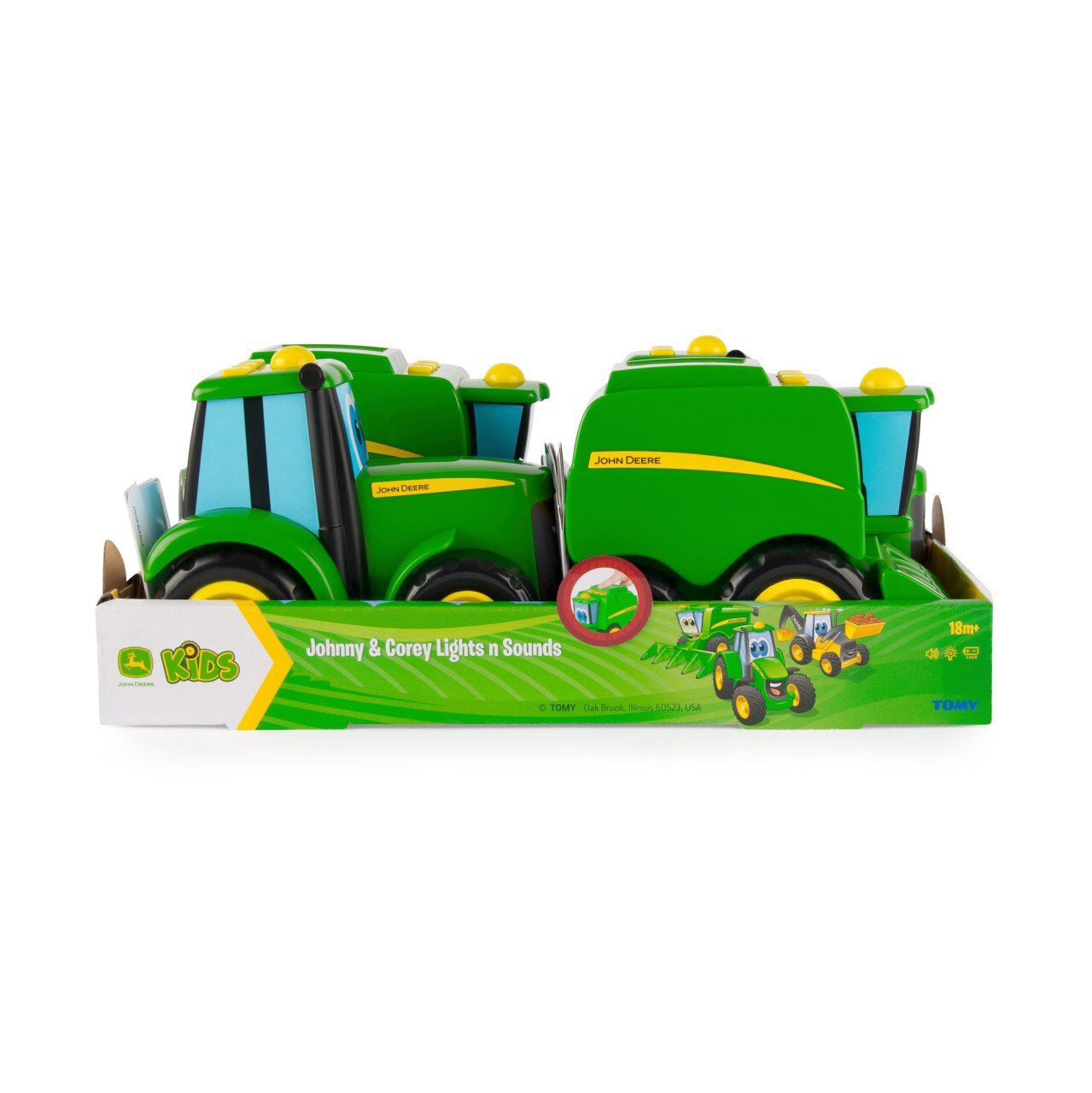 John Deere Fonksiyonlu Traktör Johnny veya Biçerdöver Corey (37910)