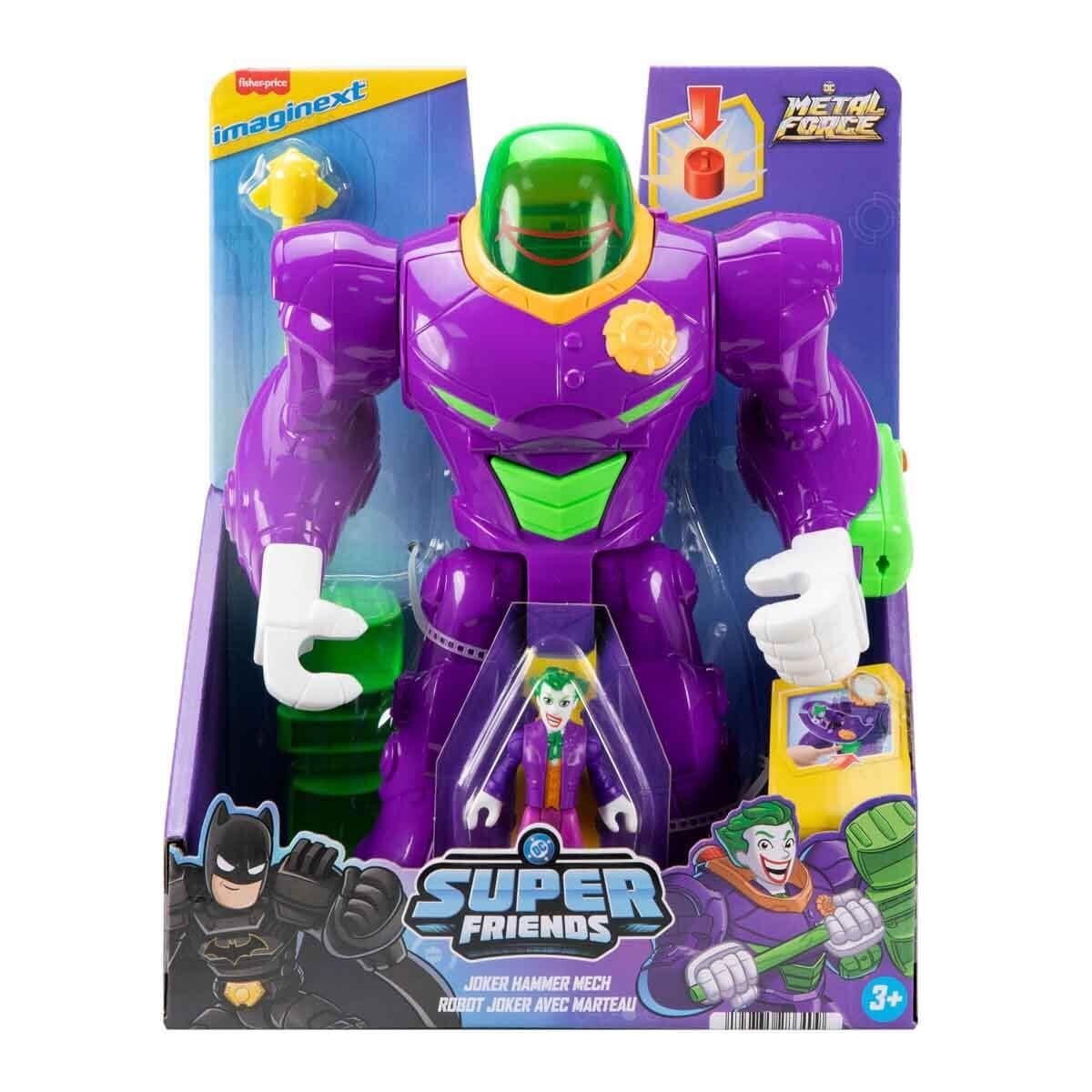 Imaginext DC Super Friends Joker'in Çekiçli Mekanik Robotu-  JDL06