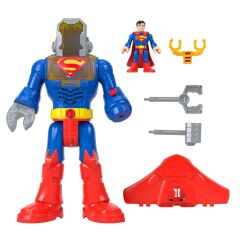Sesli ve Işıklı Imaginext DC Super Friends Superman Insider ve Exo Kostümü-  JCT47