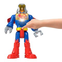 Sesli ve Işıklı Imaginext DC Super Friends Superman Insider ve Exo Kostümü-  JCT47