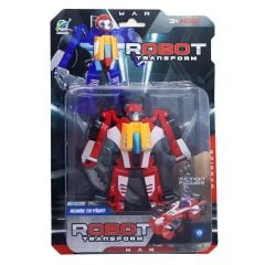 Samatlı Oyuncak Dönüşen Robot 14 Cm 339-25