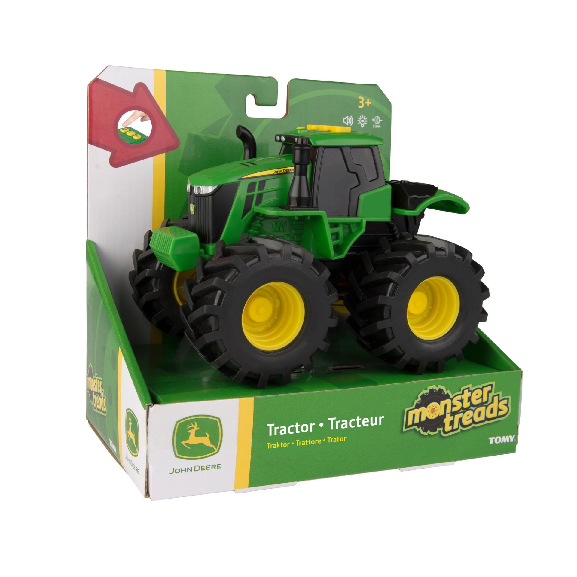 John Deere Sesli ve Işıklı Traktör (46656)