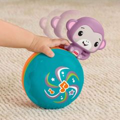 Fisher-Price Emekleme Arkadaşı Müzikli Mor Maymun- JLB95