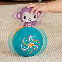 Fisher-Price Emekleme Arkadaşı Müzikli Mor Maymun- JLB95