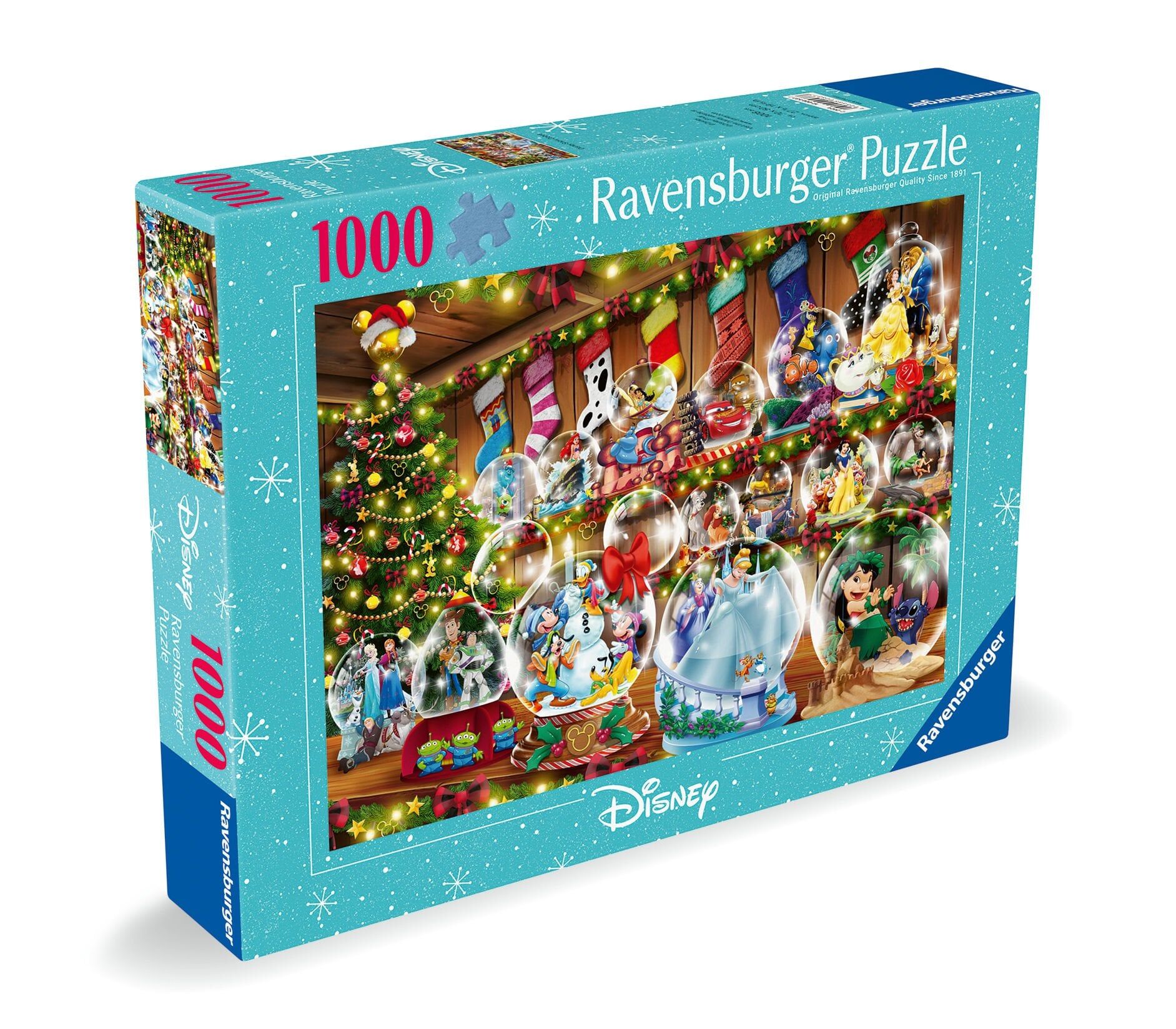 1000 Parça Puzzle Disney Yılbaşı Kar Küreleri (120005377)