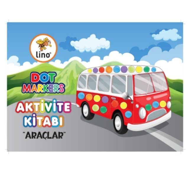 Lino Dot Markers Boyama Kitabı - Araçlar