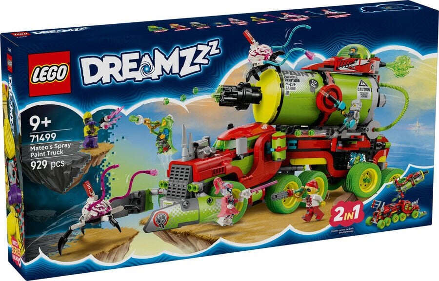 71499 LEGO® DREAMZzz™ Mateo'nun Sprey Boya Kamyonu