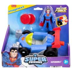 Fisher Price Imaginext DC Super Friends Metal Force Oyun Seti - Supermobile-  JFJ69