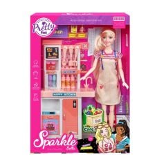 Sparkle Bella Princess Mutfak Dolabı Seti- 07013