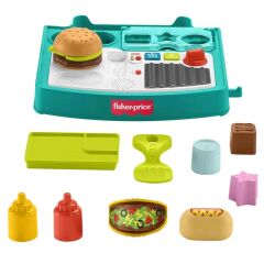 4in1 Fisher Price Sesli ve Işıklı Eğlen ve Öğren Alışveriş Sepeti Yürüteç- JLM95