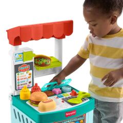4in1 Fisher Price Sesli ve Işıklı Eğlen ve Öğren Alışveriş Sepeti Yürüteç- JLM95