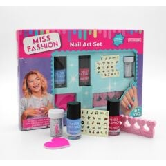 Samatlı Oyuncak Miss Fashion Nail Art Makyaj Set 67303