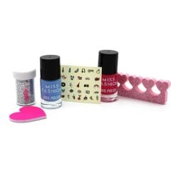 Samatlı Oyuncak Miss Fashion Nail Art Makyaj Set 67303