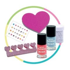 Samatlı Oyuncak Miss Fashion Nail Art Makyaj Set 67303