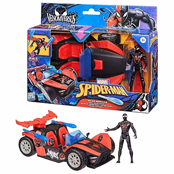 Marvel Spider-Man Venom Versus Miles Morales Remix Racer G0736