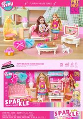 Sparkle Bella Princess Oturma Odası Seti - 07019