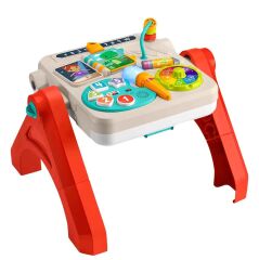 4in1 Fisher Price Sesli ve Işıklı Eğlen ve Öğren Aktivite ve Çizim Masası- JLM96