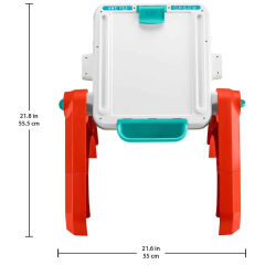 4in1 Fisher Price Sesli ve Işıklı Eğlen ve Öğren Aktivite ve Çizim Masası- JLM96