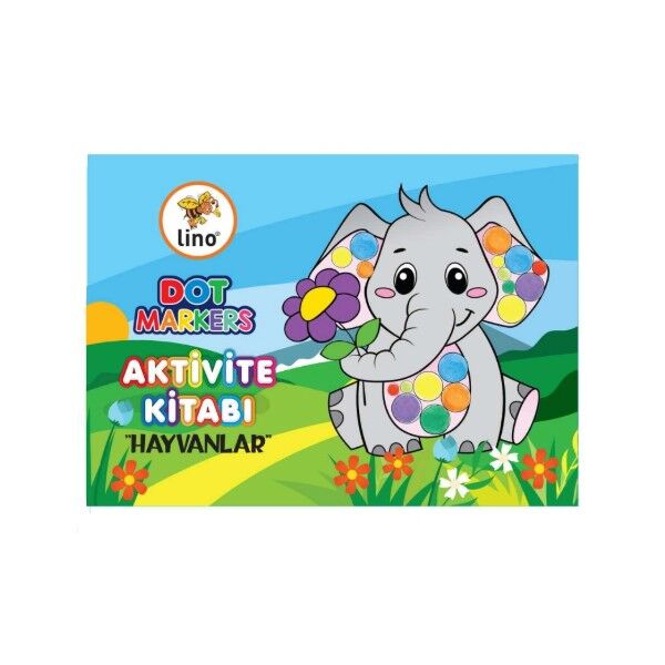 Lino Dot Markers Boyama Kitabı - Hayvanlar