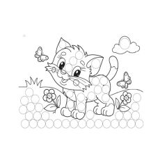 Lino Dot Markers Boyama Kitabı - Hayvanlar