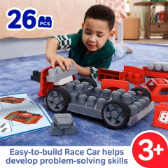Mega Blocks  Yap ve Yarış Arabası- JKG35