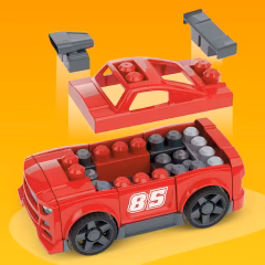 Mega Blocks  Yap ve Yarış Arabası- JKG35