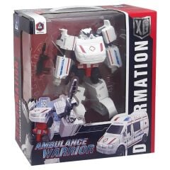 Samatlı Oyuncak Araca Dönüşebilen Robot Figürü