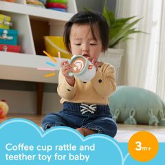 Fisher-Price Latte Diş Kaşıyıcı ve Çıngırak HGB86