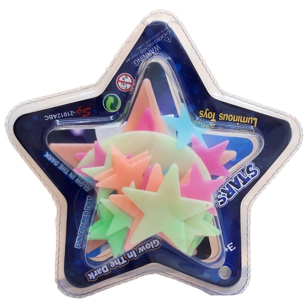 Samatlı Oyuncak Fosforlu Yıldız Seti Luminous Toys Glow In The Dark SG-21012ABC